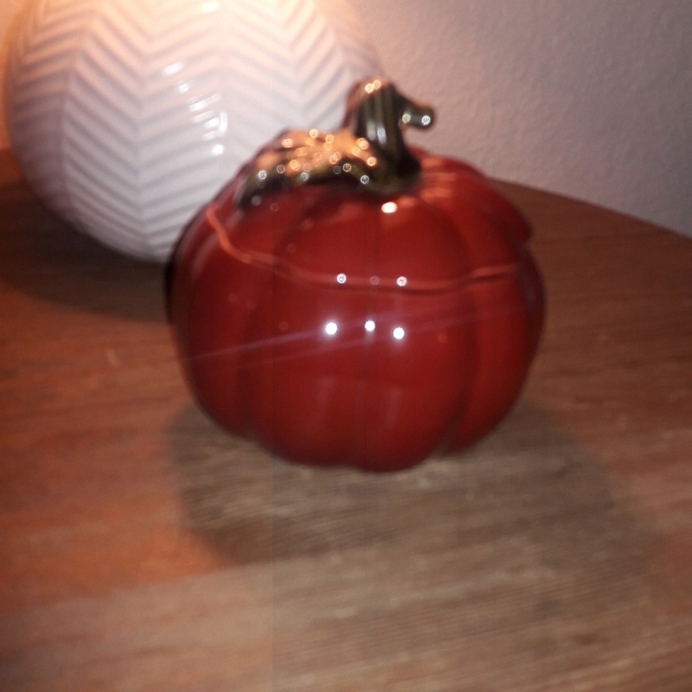 Porcelain Pumpkin